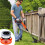 CKCSHI 3pcs Spool Trimmer Spool & Line Compatible with Black Decker Replace AF-1 4