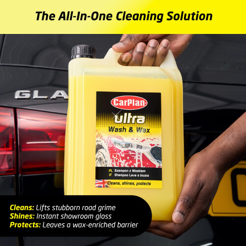 CarPlan CarPlan POL102 Car Wash Shampoo and Wax Protective Layer 5L Ph 1
