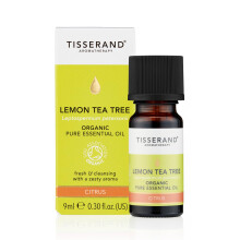 Tisserand Aromatherapy - Organic Lemon Tea Tree Essential Oil, Massage Oil - Organic Lemon Tea Tree, Bath Oil, Aromatherapy Oil - 100% Pure and Natur