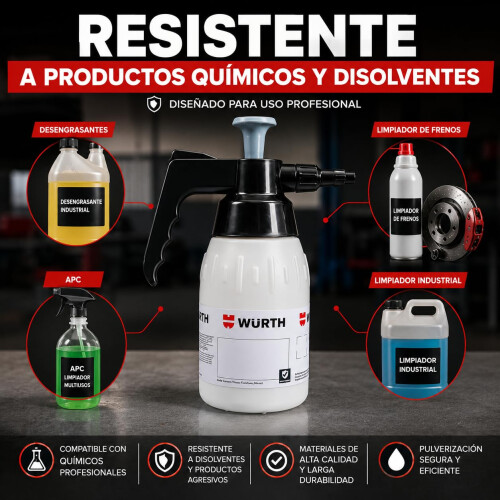 Würth Pump Spray Bottle, 1 L 1