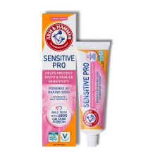 Arm & Hammer Sensitive Pro Toothpaste, Baking Soda Sensitive Toothpaste for Sensitivity Relief and Oral Health Support, Protects exposed nerves and r