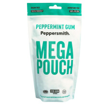 Peppermint Chewing Gum - Sugar Free 100% Plant Based Xylitol - Fresh Breath - Benefits Oral Health, Reduce Plaque, Kills Bacteria - Aspartame Free