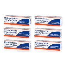 Pinewood's Bite & Stings Relief Cream - Hydrocortisone 1% w/w (6 x 10g Tube)