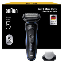 Braun Series 5 Electric Shaver, Wet & Dry Foil Razor for Men with Body Groomer A