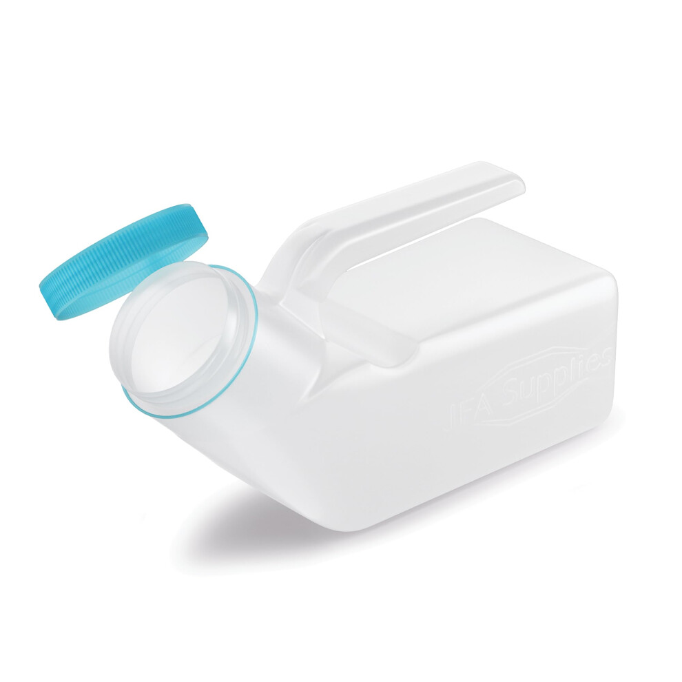 Jfa Supplies Male Urinal Bottle/Urine Bottle 1L With Glow In Dark Lid 5002506439327