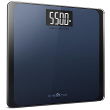 RunSTAR 550lb Bathroom Digital Scale for Body Weight with Ultra-Wide Platform and Large LCD Display Accurate High Precision Scale with Extra-High Cap