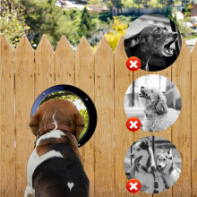 Dog Window for Fence Acrylic Clear View Dome Bubble Window Dog Dome Window Cat Pets Dome Pet Window