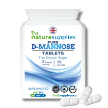 D Mannose Tablets 1000mg - 50 Pack Dmannose Tablets - (Not D Mannose Capsules or