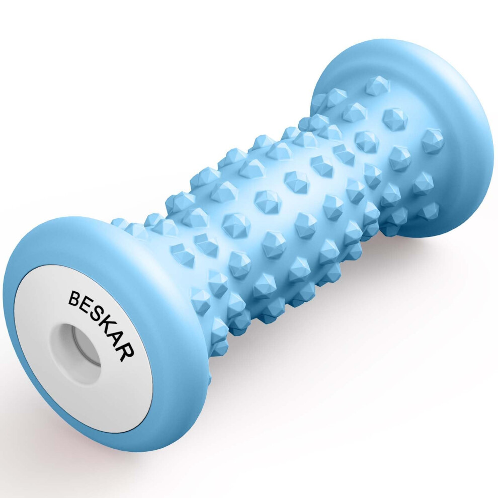 Beskar Foot Massager For Plantar Fasciitis Relief, Deep Tissue Muscle Massager Roller For Foot Arch Pain, Heel Spur Pain, Stress Relief, Neuropathy,