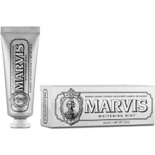 Marvis Whitening Mint Travel Size Toothpaste, 25 ml, Promotes the Natural Whiten