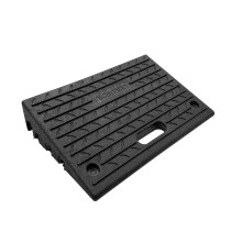 Nicoman Rubber Kerb Ramps, Multiuse Curb Ramp for Vehicles, Wheelchairs, Bikes, Strollers, Pet Mobility and Disabled Chair & Dog (Pack of 1)