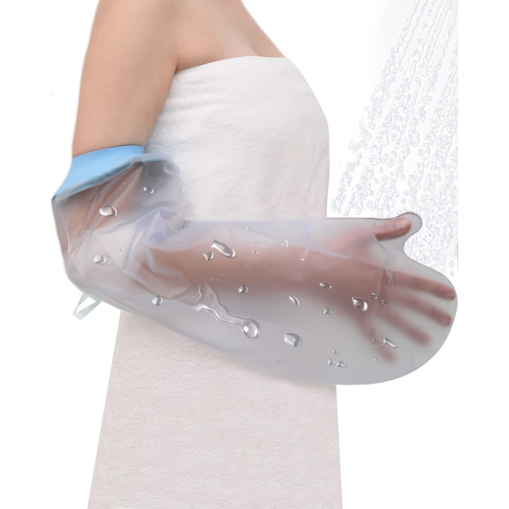 Curesquad Waterproof Cast Cover Arm, Plaster Protective Cover For Showerï¼Cast Waterproof, Soft Comfortable Arm Cast Cover For Swimming, Reusable Cas