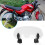 DEWIN Universal Motorcycle Windshield Extension Windscreen Clip Adjustable Windshield Accessories 4