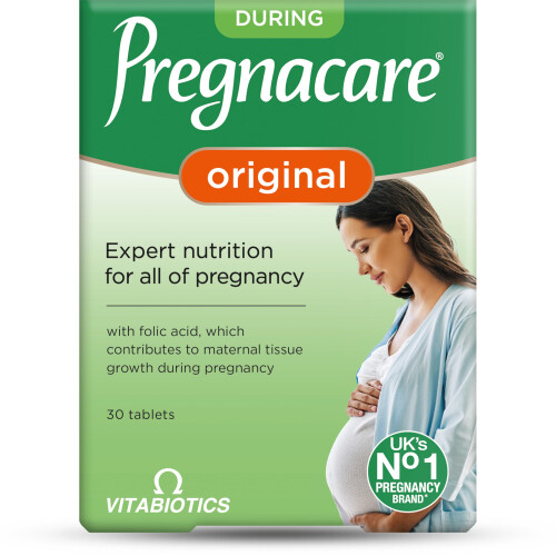 Pregnacare Pregnacare Original Formula Tablets During Pregnancy Support Vitamins and Supplements, 30 Tablets