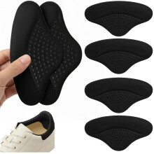 DANNEN Heel Grips 4 Pcs, Heel Cushion Pads for Loose Shoes-Anti-Slip Heel Protectors, Soft Heel Pads & Shoe Inserts for Ladies’ Shoes – Prevent Ru