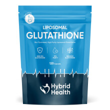 Hybrid Health Liposomal Glutathione 2000mg Supplement - 120 Vegan Capsules, Enhanced Absorption Glutathione Supplement, Independently Third Party Lab
