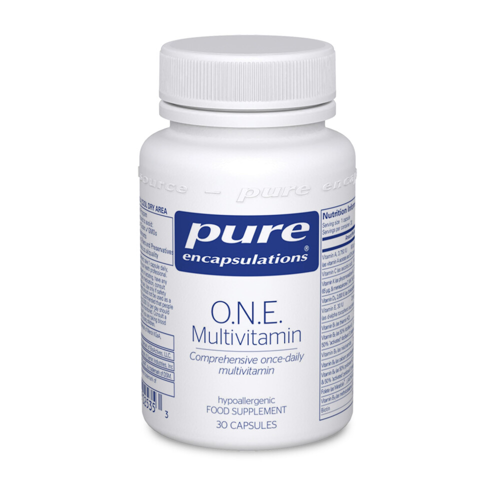 Pure Encapsulations O.n.e. Multivitamin - Comprehensive Once-Daily