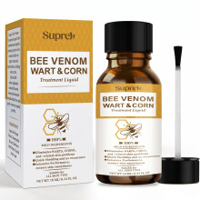 Fast-Acting Bee Venom Wart Remover: Verruca Treatment and Corn Remover for Feet with Salicylic Acid & Bee Venom - Wart Freeze Removal for Plantar War