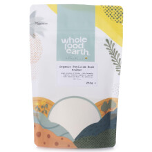 Wholefood Earth Organic Psyllium Husk Powder 250g – Pure Fibre