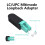 2 Stuks Multimode LC/OM3 Glasvezel Loopback-Adapterkabels voor Testtoepassingen, Glasvezel Loopback-Koppelingen 4
