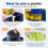 Electric Grape Peeling Machine, Automatic Small Fruit Garlic Peeler Machine, Rechargeable Fruit Peeler Machine Remover 5