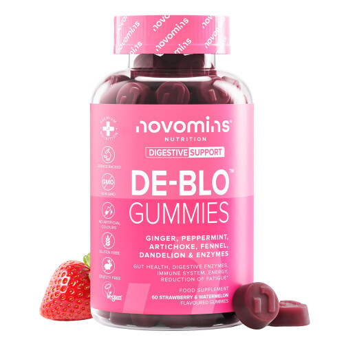 De-Blo Gummies - Digestive Enzyme Supplement - with Bromelain Enzyme,