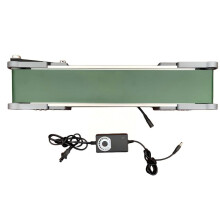10 X 50 cm -Laborförderband für Den Schreibtisch, Tragbar, mit Vorwärts-, Rückwärts- und Pausenfunktion, US-Stecker