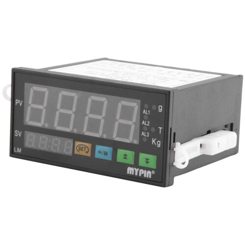 MYPIN Digital Weighing Controller Load-Cells Indicator 2 Relay Output 4 Digits 1