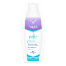 Vagisil Sensitive Intimate Wash For Women, Gently Cleanses Sensitive Skin, pH Balanced, Soap Free Dye Free & Fragrance Free, 250ml