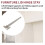 Furniture Cupboard Door Front Desk Foldable Lid Support Hinge Stay 5