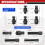 DASBET 10PCS Motorcycle Flywheel Puller | Fly Wheel Puller | Flywheel Puller Tool, Universal Flywheel Puller Set Compatible for Yamaha Kawasaki Honda 2
