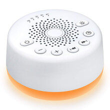 Easysleep Sound White Noise Machine with 25 Soothing Sounds and Night Lights with 32 Levels of Volume 5 Timers Memory Function for Adults Babies and