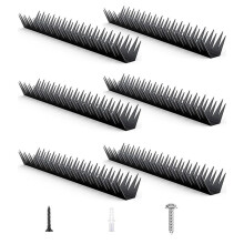 Anti Climb Fence Spikes Metal for Outdoor Walls, Garden Fences,Intruder Deterrent Fence Wall Spikes for Thieves