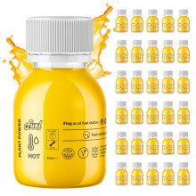 Fuel Station Ginger Shots 16g Per Shot, 30 x 60ml, Powerful & Fiery Immunity Boosting, 100% Natural Cold Pressed, Reduces Bloating, Improves Digestio