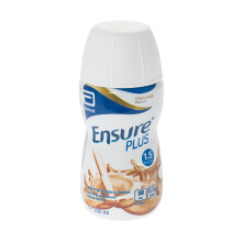 Ensure Plus milkshake style nutritional supplement drink, chocolate flavour, con