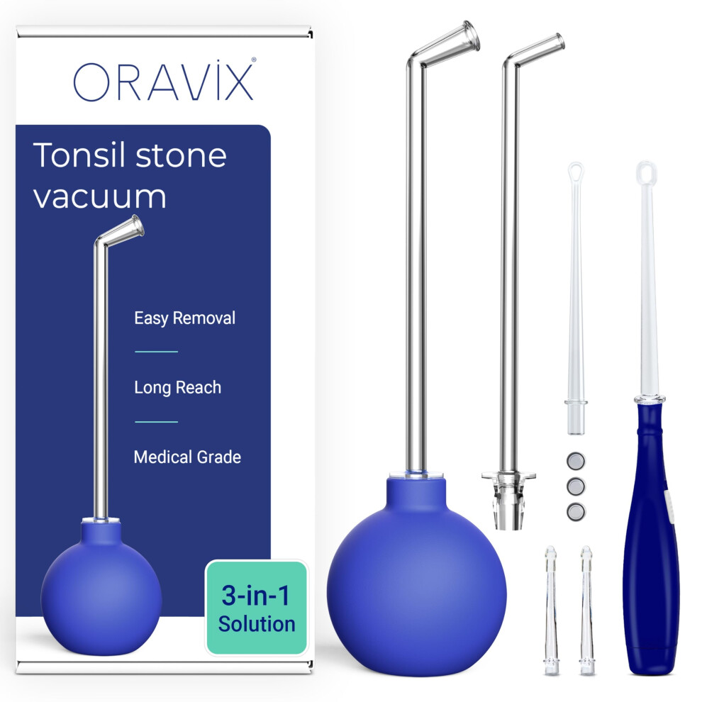 Oravix Tonsil Stone Remover Vacuum, Tonsil Stone Remover For Bad Breath Treatment, Tonsil Stone Suction Tool, Tonsil Stones Remover, Tonsil Stone Rem