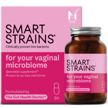 SMART STRAINS Probiotics for Women - Clinically Proven Live Bacteria for Women's Intimate Flora, Formulated by The Gut Health Doctor, 5 Billion Bacte
