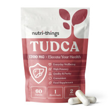 TUDCA Capsules - Liver Health Support Supplement - Naturally Occurring Bile Acid - Reduce Oxidative Stress & Inflammation - Improve Liver Function -