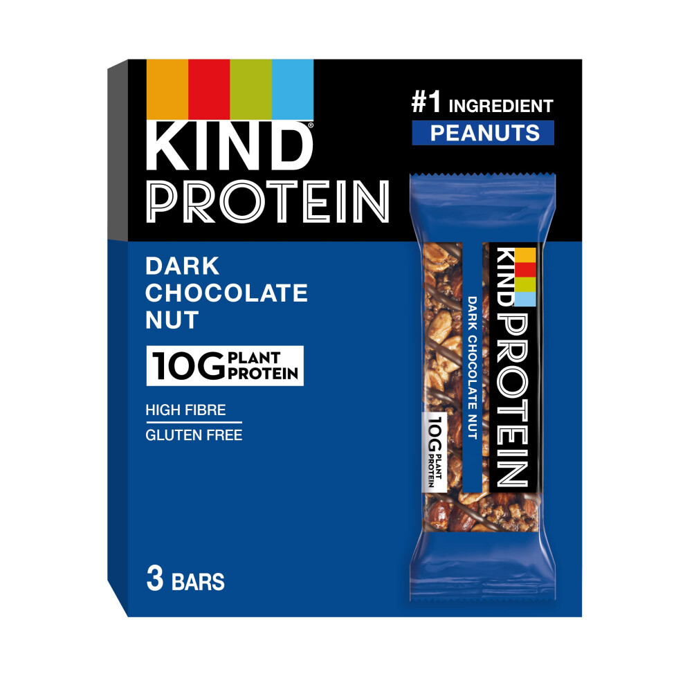 Kind Protein Bars, Gluten Free Snack Bars, Dark Chocolate Nut, High