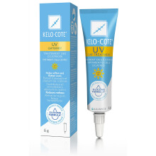 KELO-COTE Scar Gel 6g UV SPF 30 – Silicone Scar Treatment with Sun Protection - Reduces Redness & Itching, Ideal for Surgical, Burn & Acne Scars - O