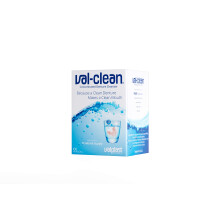 Val-Clean Concentrated Denture Cleaner 12 Sachets - 1 Year Supply for Valplast Flexible Dentures & All Other Appliances