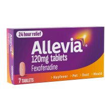 Allevia Hayfever Allergy Tablets, Prescription Strength 120 mg