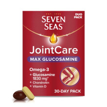Seven Seas JointCare MAX GLUCOSAMINE With Omega-3, Glucosamine, Chondroitin, Vit