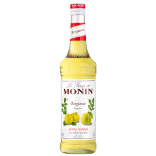 MONIN Premium Bergamot syrup 700 ml for Cocktails and Mocktails. Vegan-Friendly, Allergen-Free, 100% Natural Flavours and Colourings. Sugar Syrup