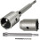 1 Conjunto de Serra de Concreto de 2 1/2 Polegadas com Haste SDS  de 220 Mm, Broca de Serra de Parede de 65 mm para Parede de Pedra de Tijolo de 1