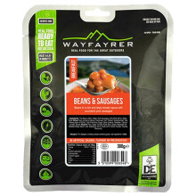 Wayfayrer Sausage & Beans 300g Ready to Eat, Hot or Cold, Meal Pouch Recommended