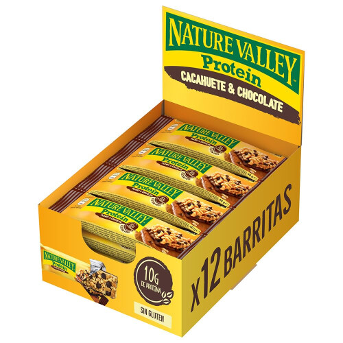 Nature Valley Nature Valley Protein Chocolate - 1 box 12 double bars.