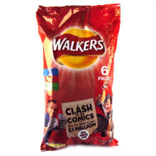 Walkers Variety Crisps 6 Pack 150g