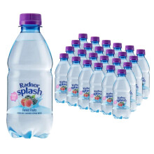 Radnor Splash Sparkling Forest Fruits Sugar Free Flavoured Water Multipack 24 x 330ml