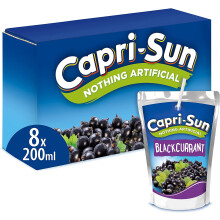 Capri Sun Blackcurrant 8 x